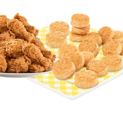 40pc Chicken Box W/20 Biscuits
