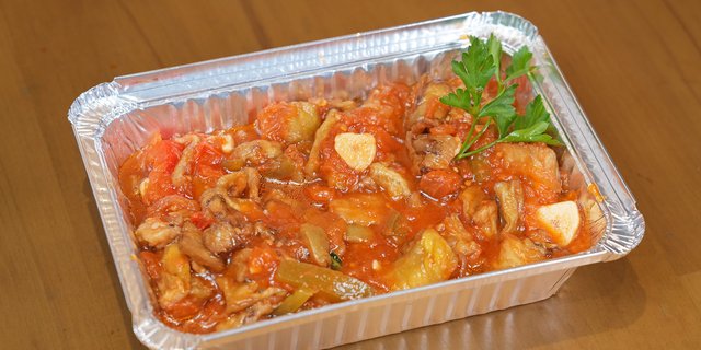 Sauced Eggplant
