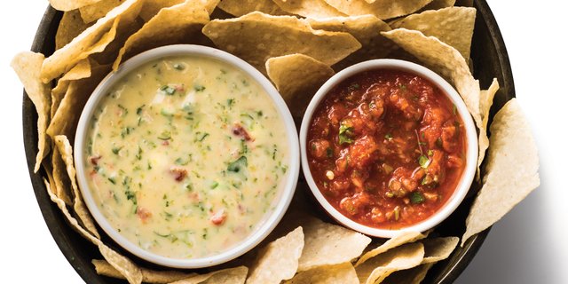 Queso, Salsa & Chips
