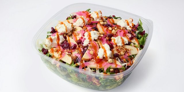 Pink Lady Apple & Goat Cheese Salad