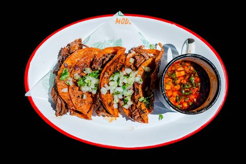 Quesa Birria Tacos Plate