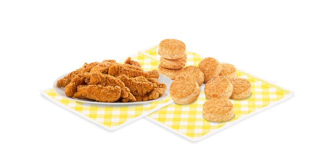 50-Piece Chicken Supremes & 10 Biscuits