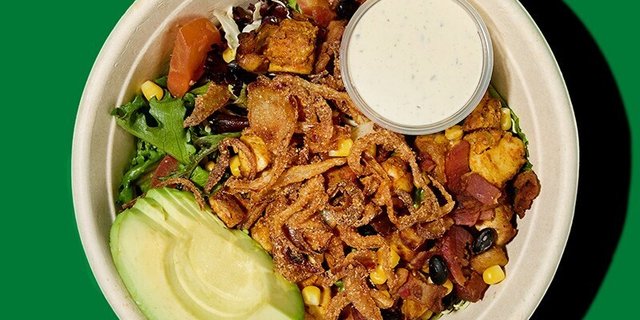 Avocado Bacon Ranch Salad Combo Meal