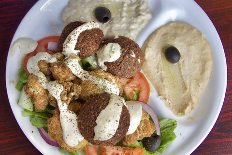 Individual Mixed Vegetable Plate