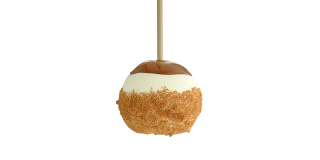 Two-Topping Caramel Apple
