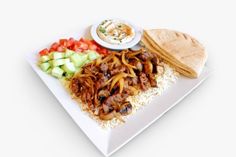 Steak Kabob Plate