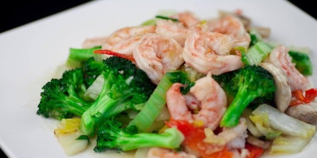 Shrimp w/ Broccoli