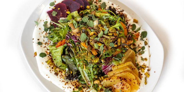 Whipped Feta + Beets Salad