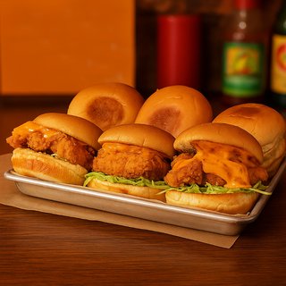 Plant-Based Chicken Sliders