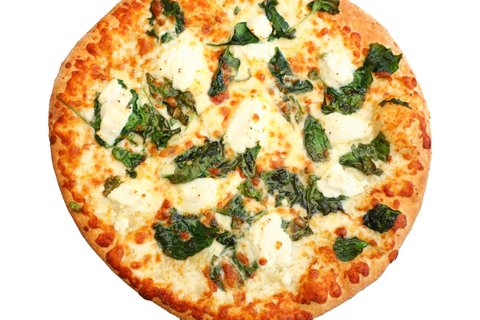 Gluten-Free Spinach-Garlic Pizza