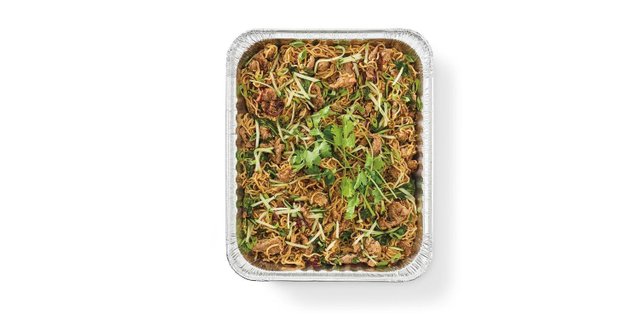 Spicy Korean Noodles w/ Marinated Steak Pan