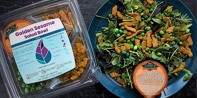 Golden Sesame Salad Bowl