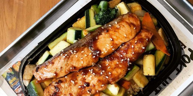 Salmon Hibachi