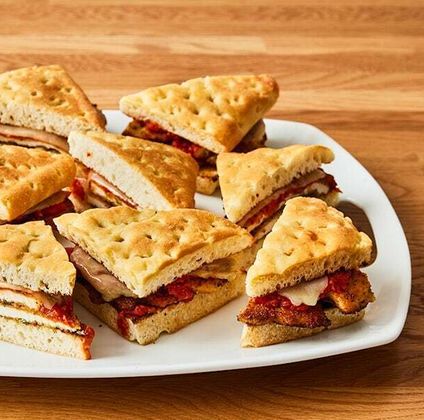 Chicken Parmesan Sandwich Tray