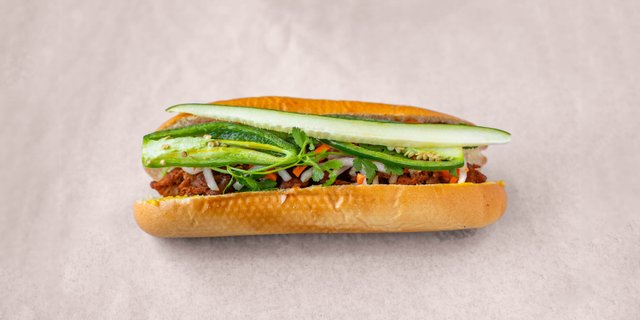 Spicy Grilled Pork Bánh Mì