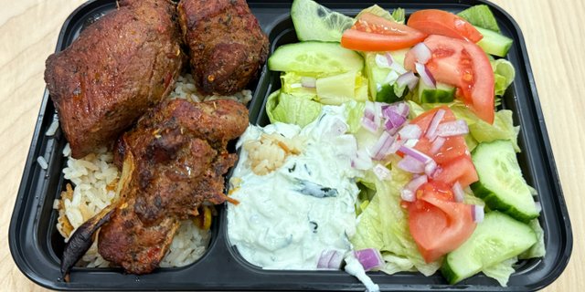 Gluten-Free Lamb Kebab Boxed Lunch
