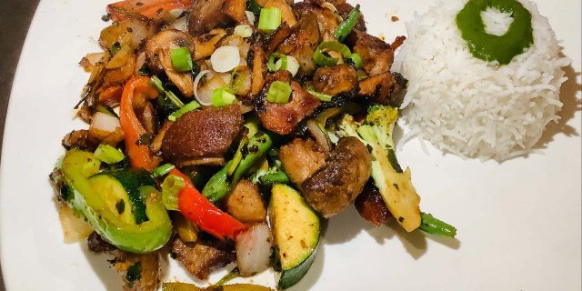 Basil Ginger Duck