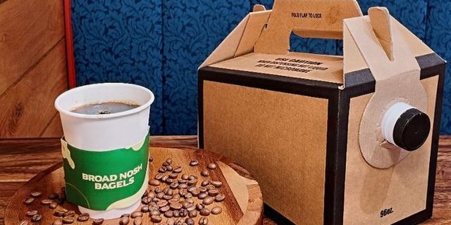 Box of Decafe Coffee
