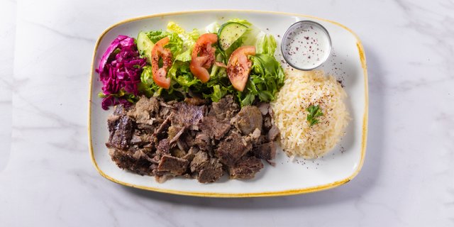 Lamb & Beef Gyros Plate