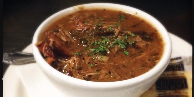 Cup Of Gran Jan's Gumbo