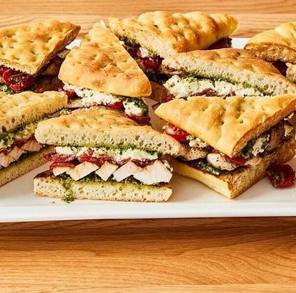 Bruschette Chicken Sandwich Tray