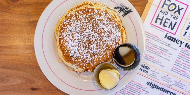 Two Chocolate Chip Pancakes