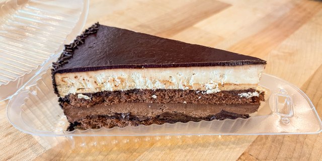 Chocolate Hazelnut Temptation Cake Slice