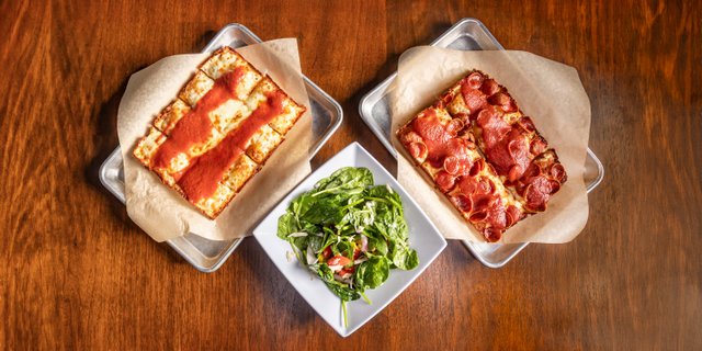 2 Pizzas & Salad Package