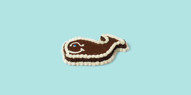 Fudgie the Whale Cake