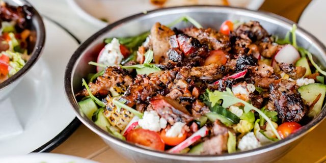ML Silver Bowl Salad