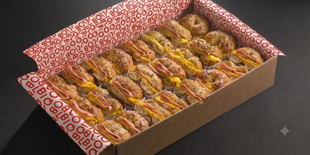 Protein, Egg & Cheese Bagel Box