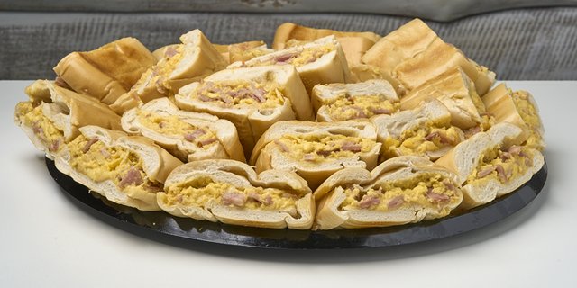 Catering Ham Egg and Cheese Sandwich