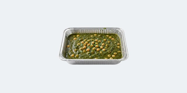 Saag Chole Tray