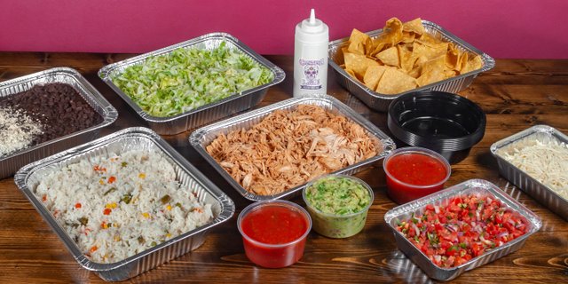 Build-Your-Own Burrito Bowl Bar
