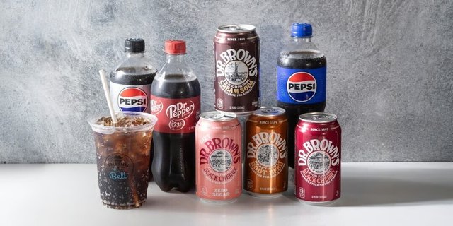 Assorted Individual Bottled Sodas