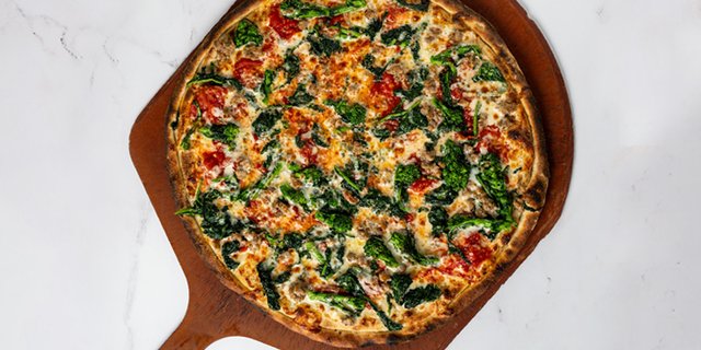 Broccoli Rabe & Sausage Pizza
