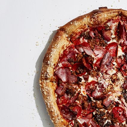 Mighty Meaty Pizza