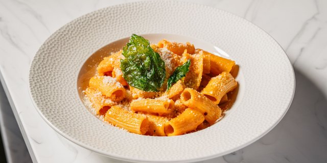 Spicy Vodka Rigatoni