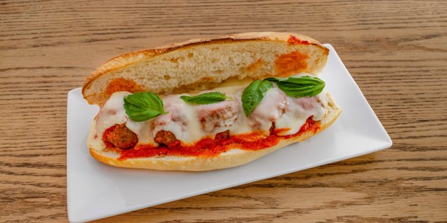 Meatball Parmesan Hero
