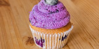 Purple Berry (Blueberry) Cupcake