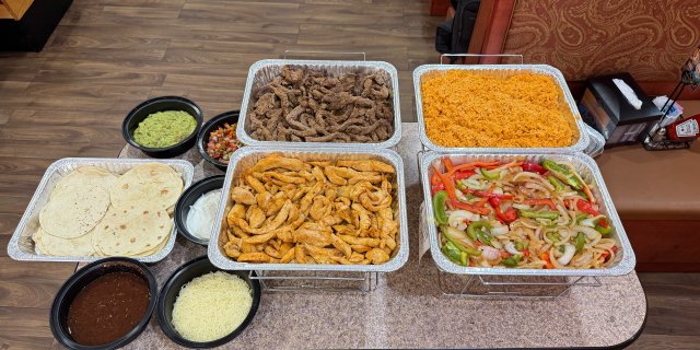 Fajita Bar for 10