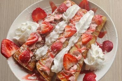 Strawberry Crepes