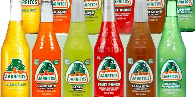 Assorted Mexican Jarritos Sodas