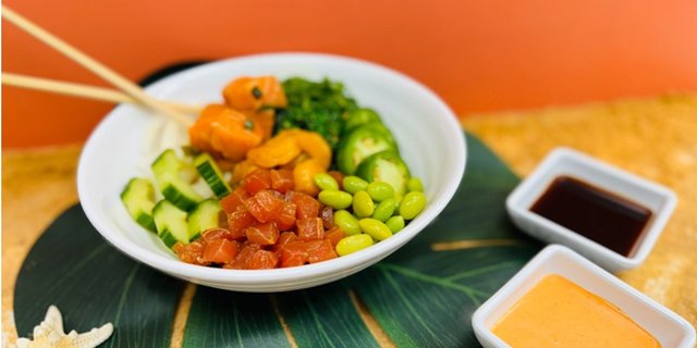 Volcano Poke Bowl