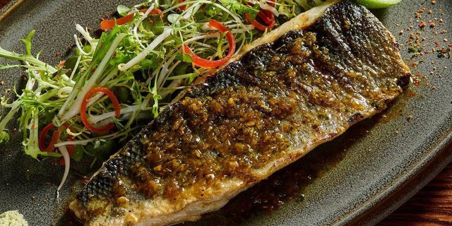 Grilled Branzino
