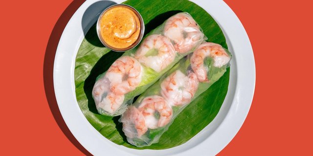 Shrimp Fresh Summer Rolls Tray