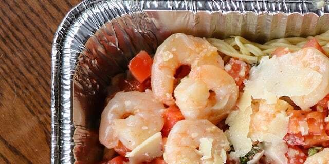 Shrimp Scampi Pasta Party Platter
