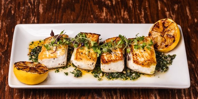 Reserve Pan Seared Halibut