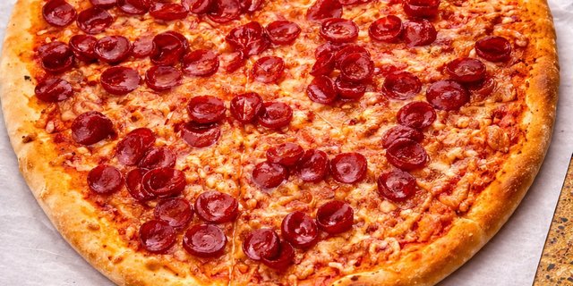Cup & Char Pepperoni Pizza