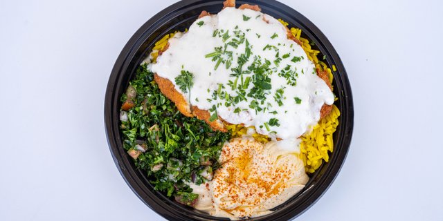 Chicken Cream Chop Bowl